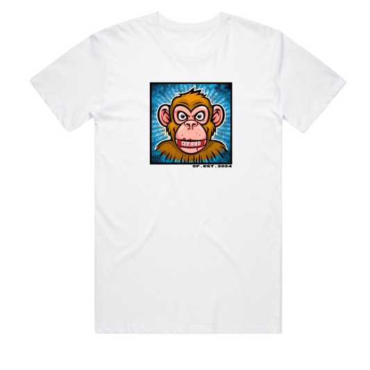 Certified Monkey T-Shirt White