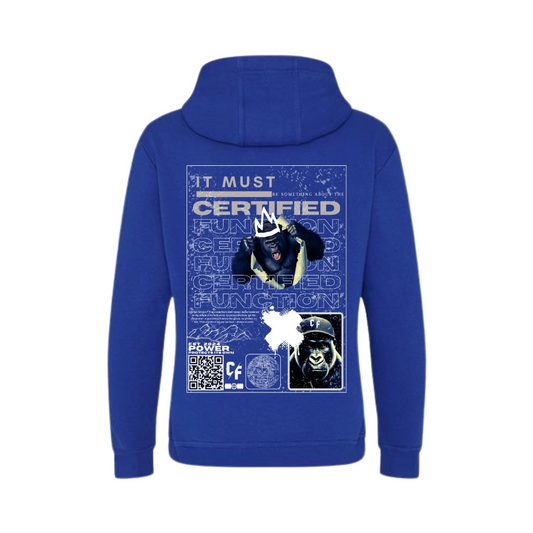 It MUST Be Certified (Ape) Hoodie Royal Blue